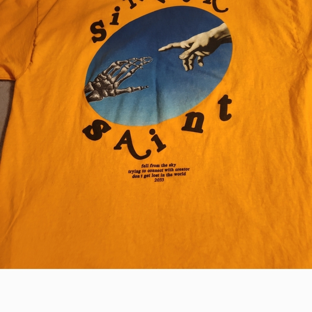 Fashion Nova Mustard Crew Neck Tee